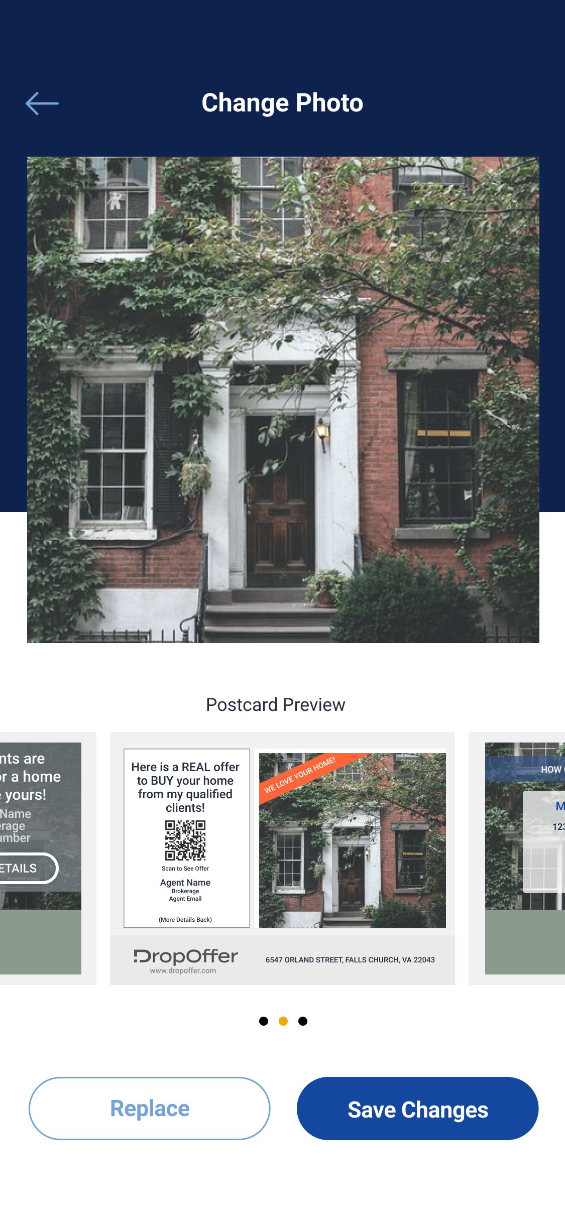 Drop Offer concept 2