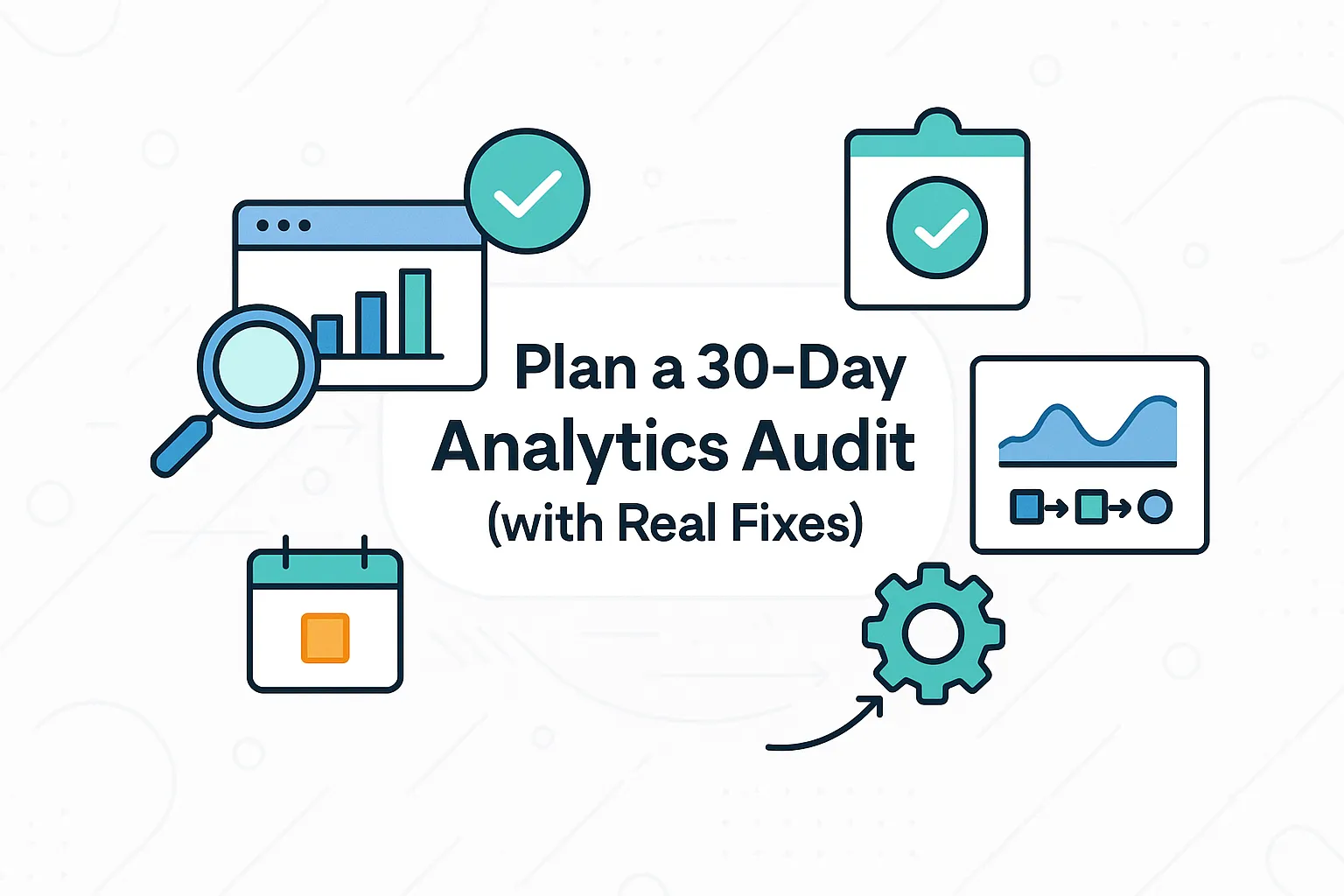 Plan a 30-Day Analytics Audit (with Real Fixes)