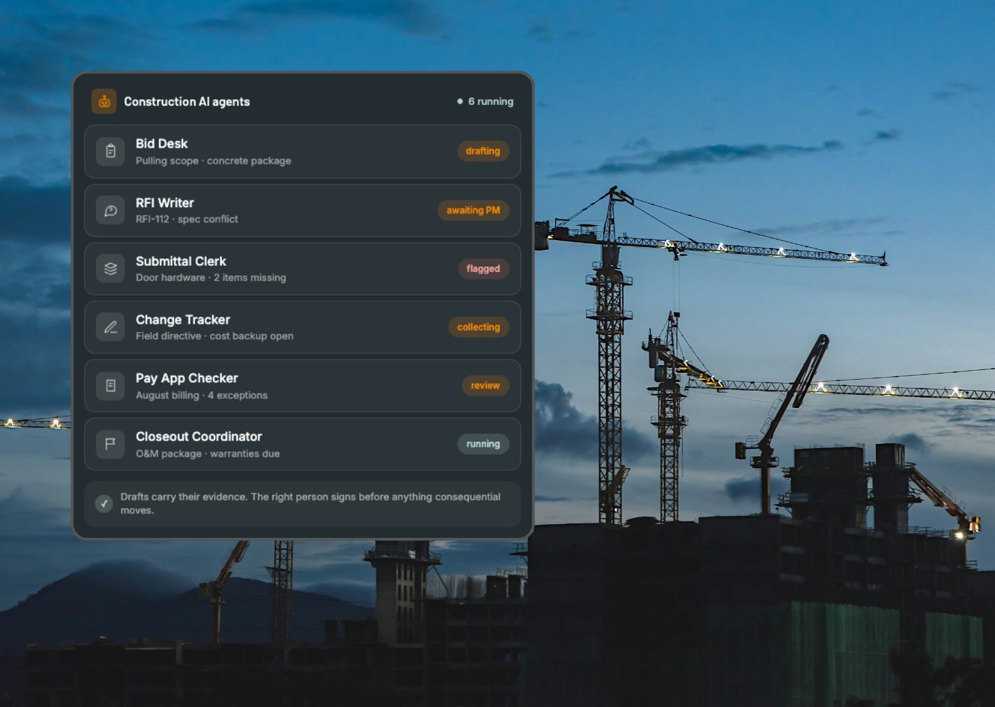 Compliance in Construction