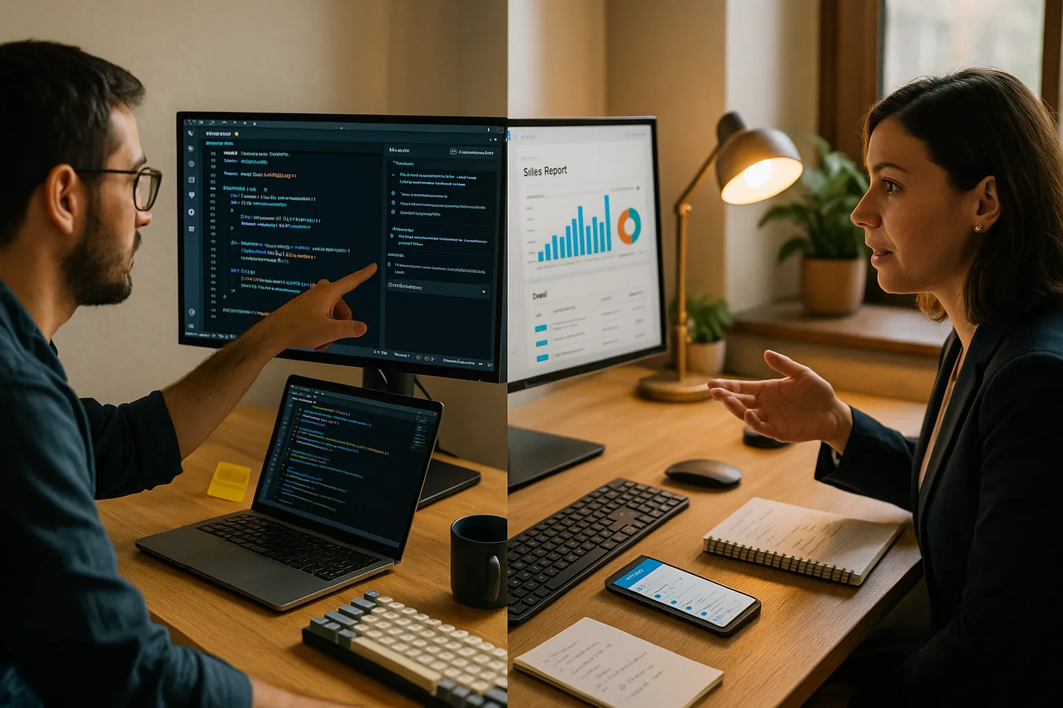 AI Agents for Technical Teams vs. Business Teams: Different Needs, Same Platform