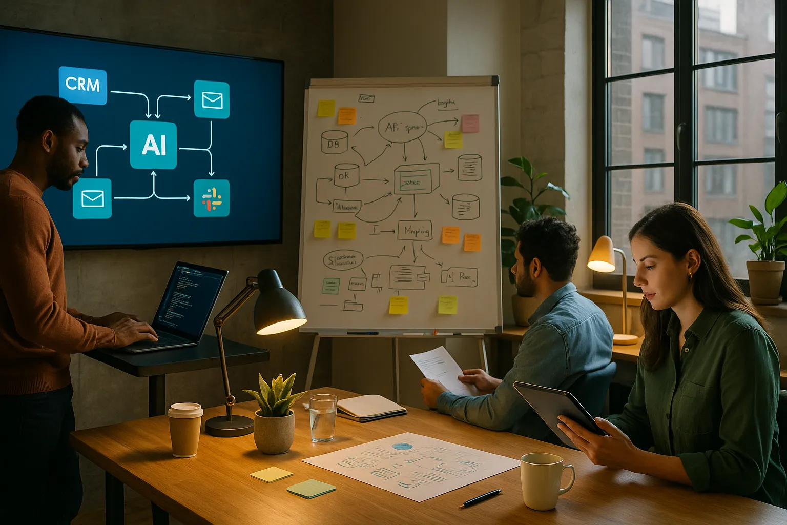 AI Data Integration: Connecting CRM, Email, Docs, and Slack
