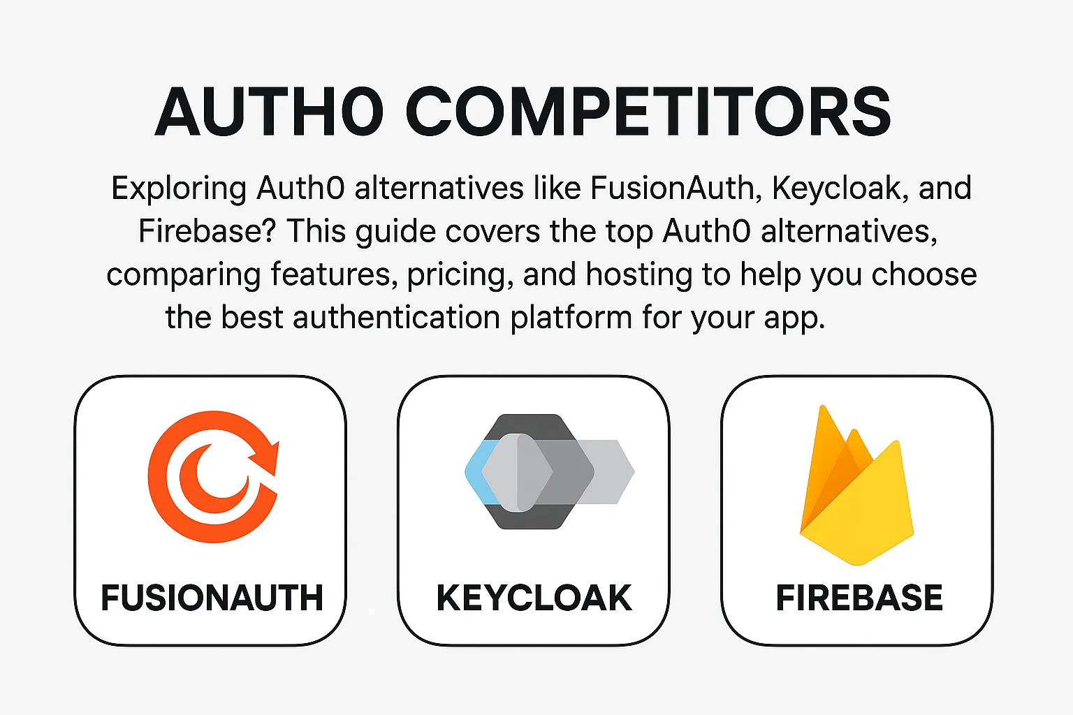 Auth0 Alternatives A Deep Dive into the Top Competitors for 2024