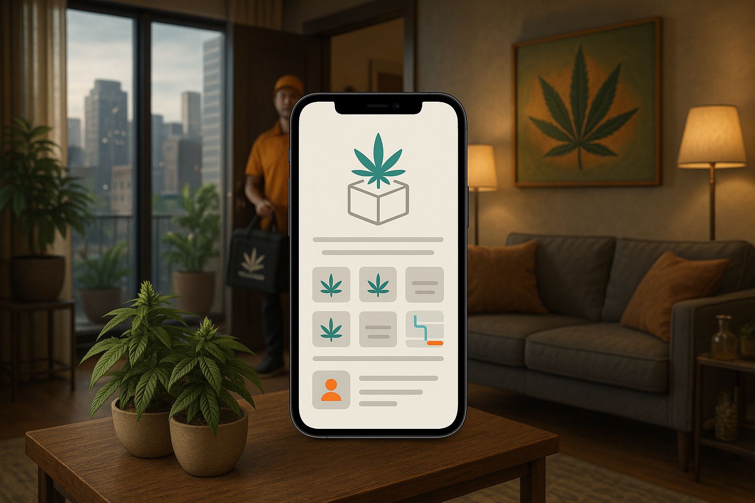 Cannabis Delivery App Development Company