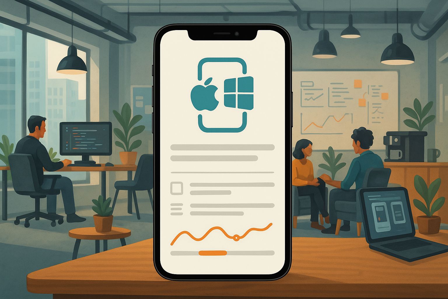 Custom iPhone and Windows App Development with metacto
