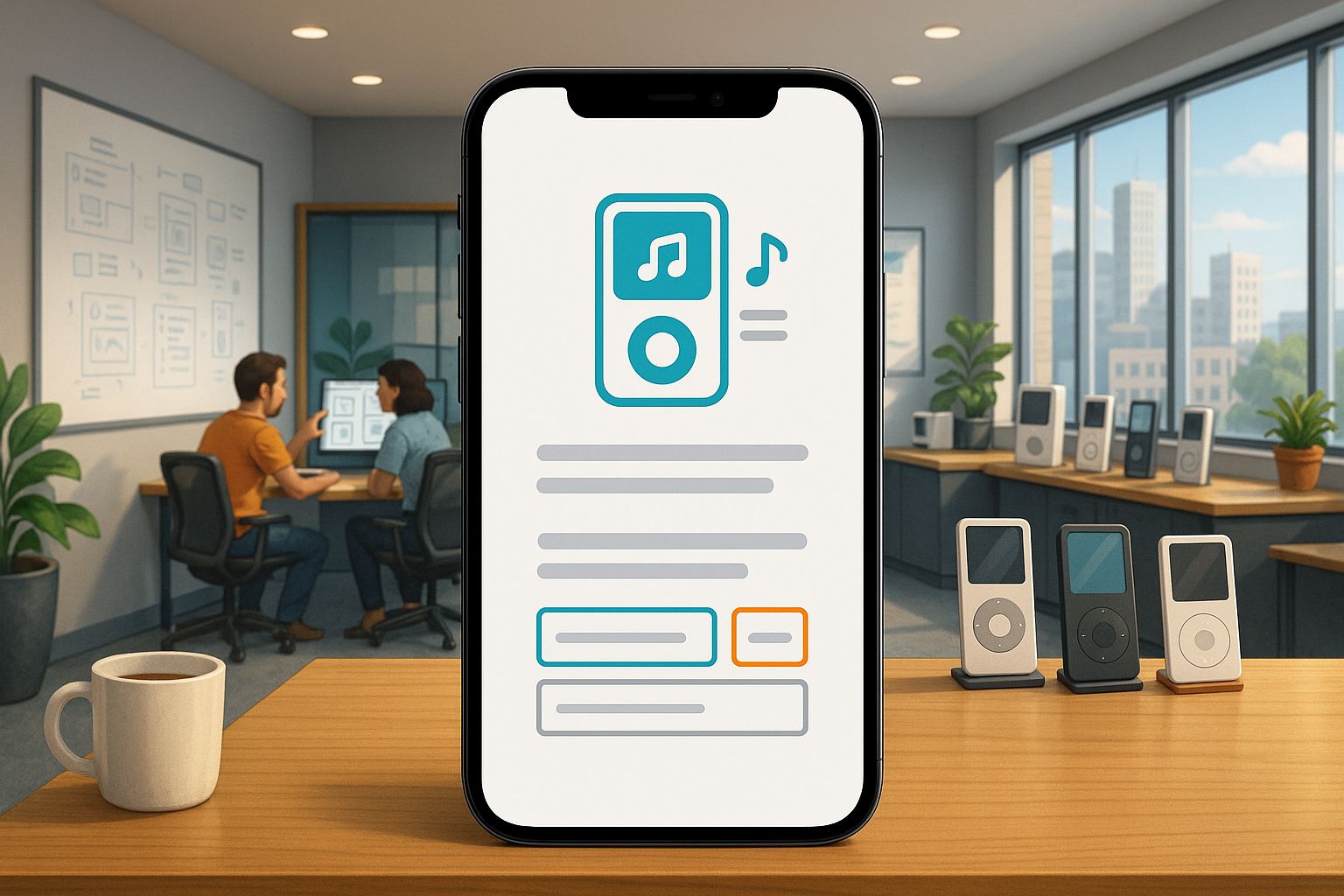 Custom iPod App Development Building with metacto