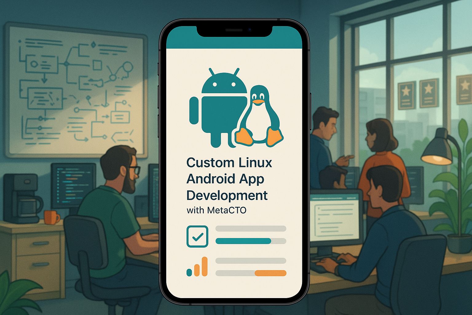 Custom Linux Android App Development with metacto