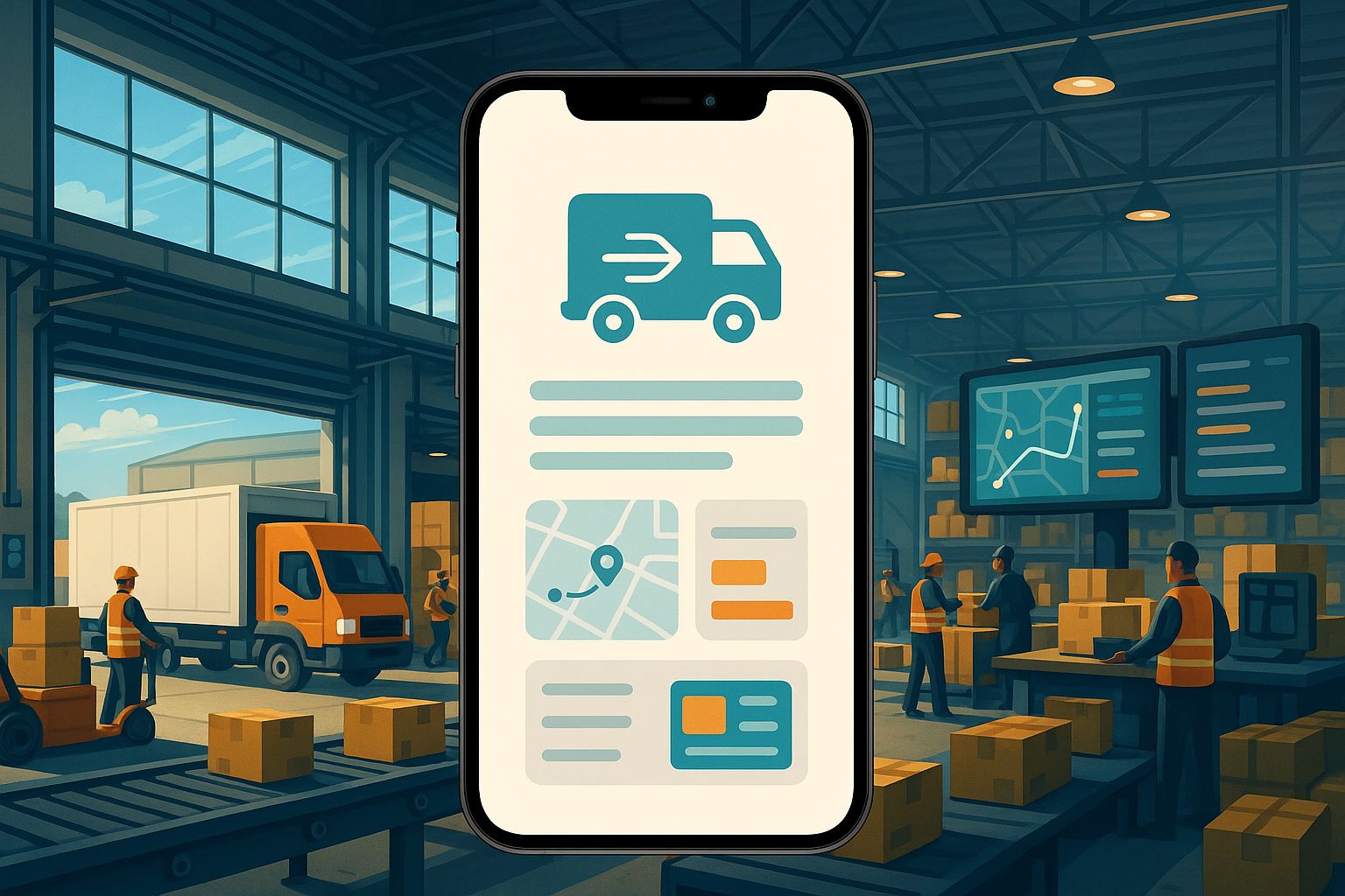 Custom Logistics App Development with metacto