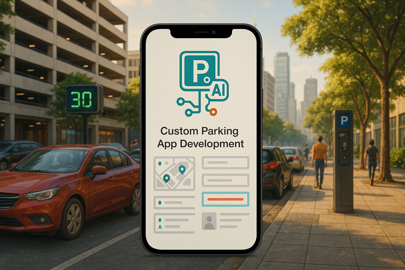 Custom Parking App Development with metacto