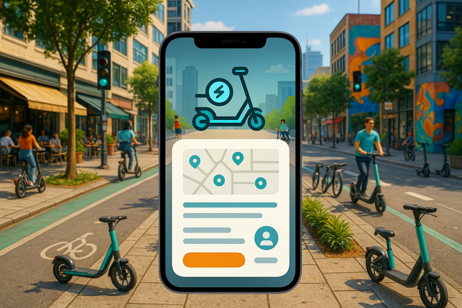 Custom Scooter Sharing App Development with MetaCTO
