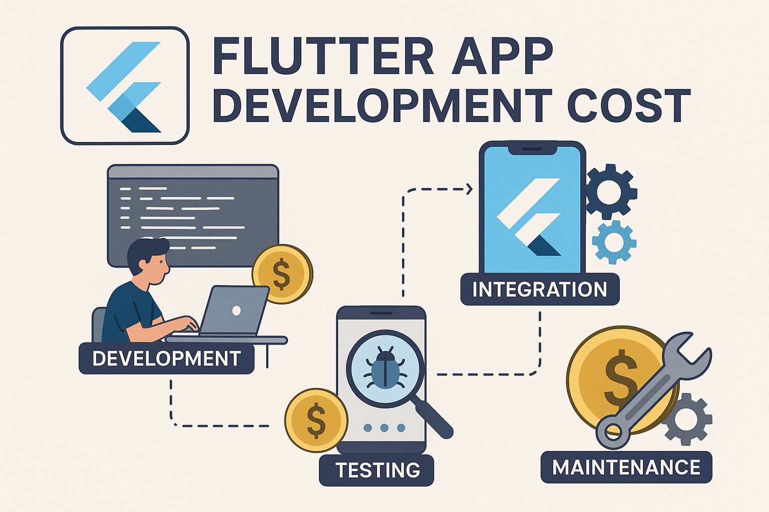 Flutter App Development Cost A 2024 Guide to Pricing and Integration