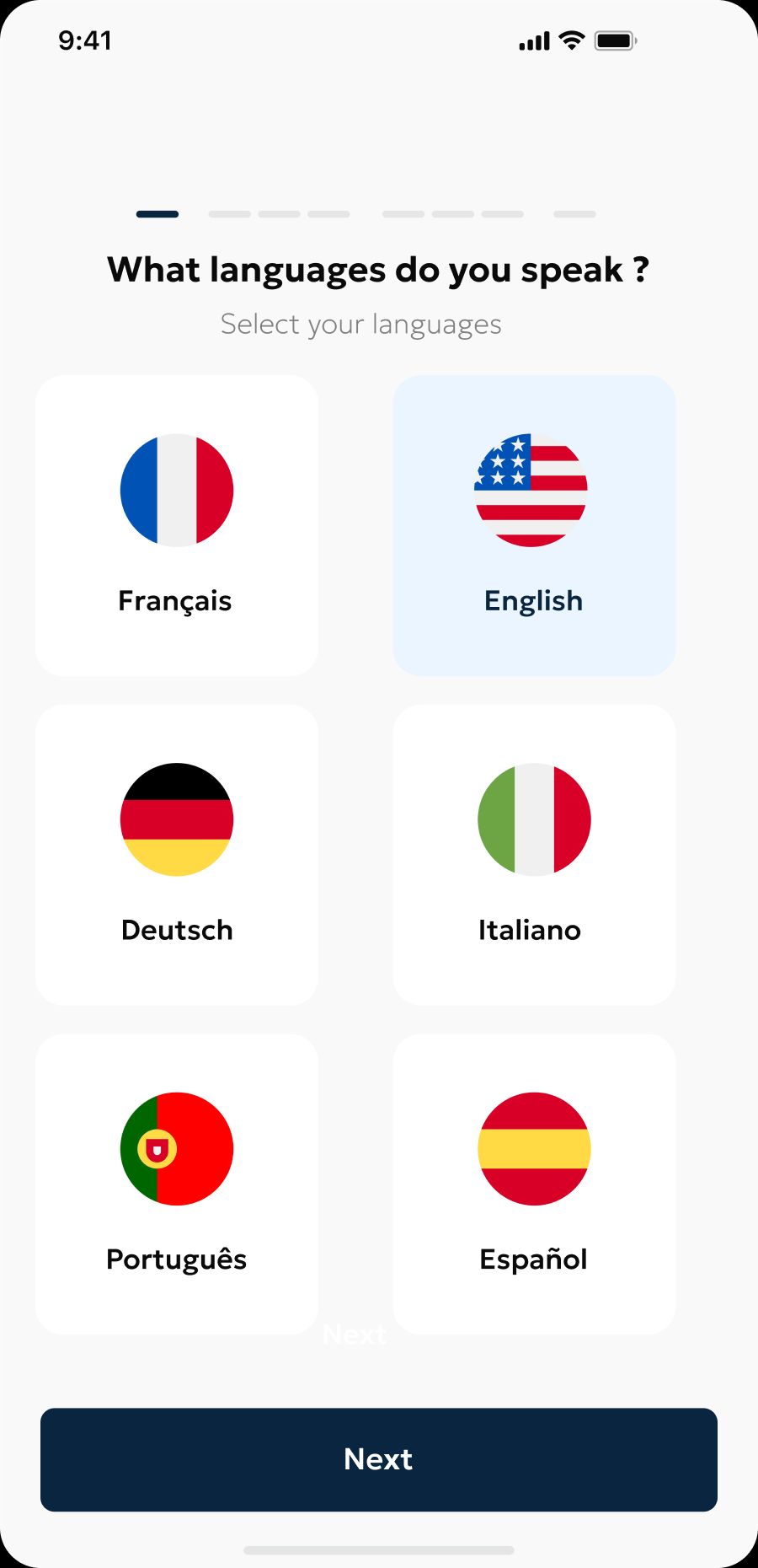 App screenshot