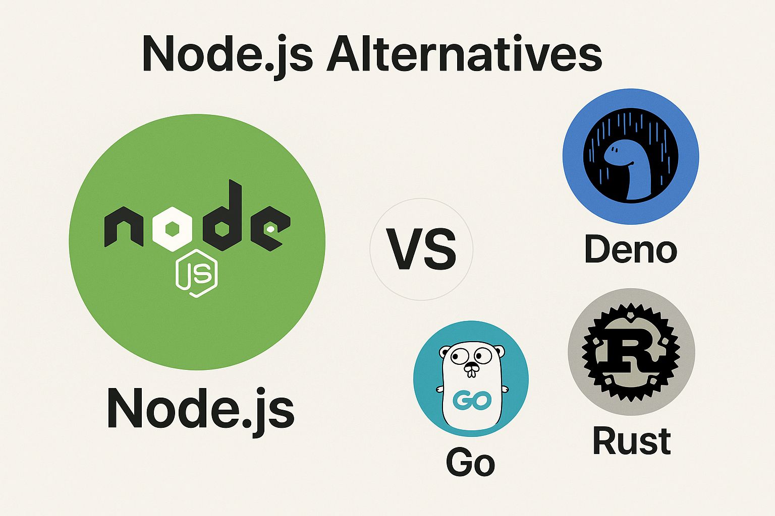 Node.js Alternatives - A Comprehensive Comparison for Backend Development