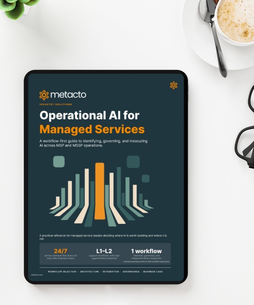 Operational AI for Managed Services