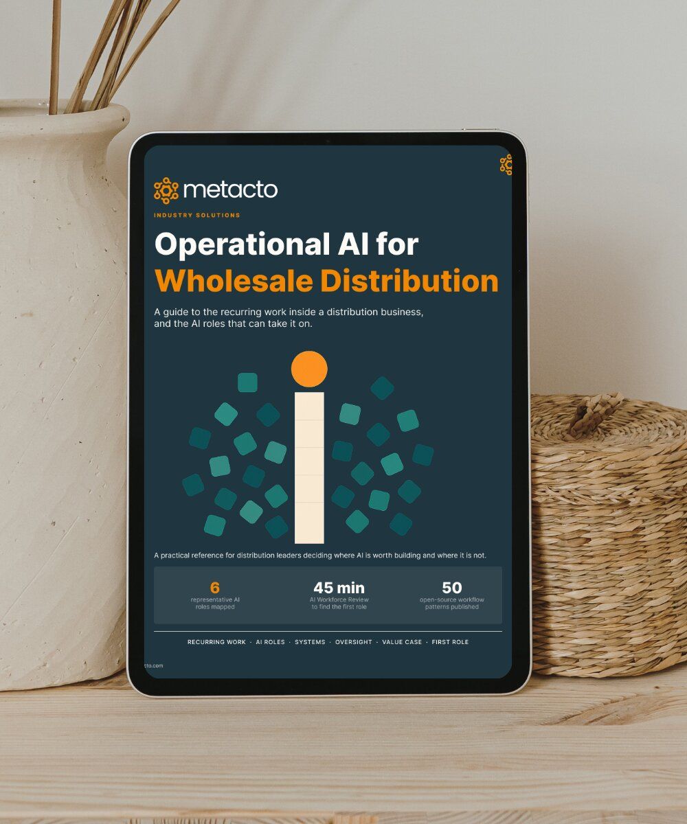 Operational AI for Wholesale Distribution