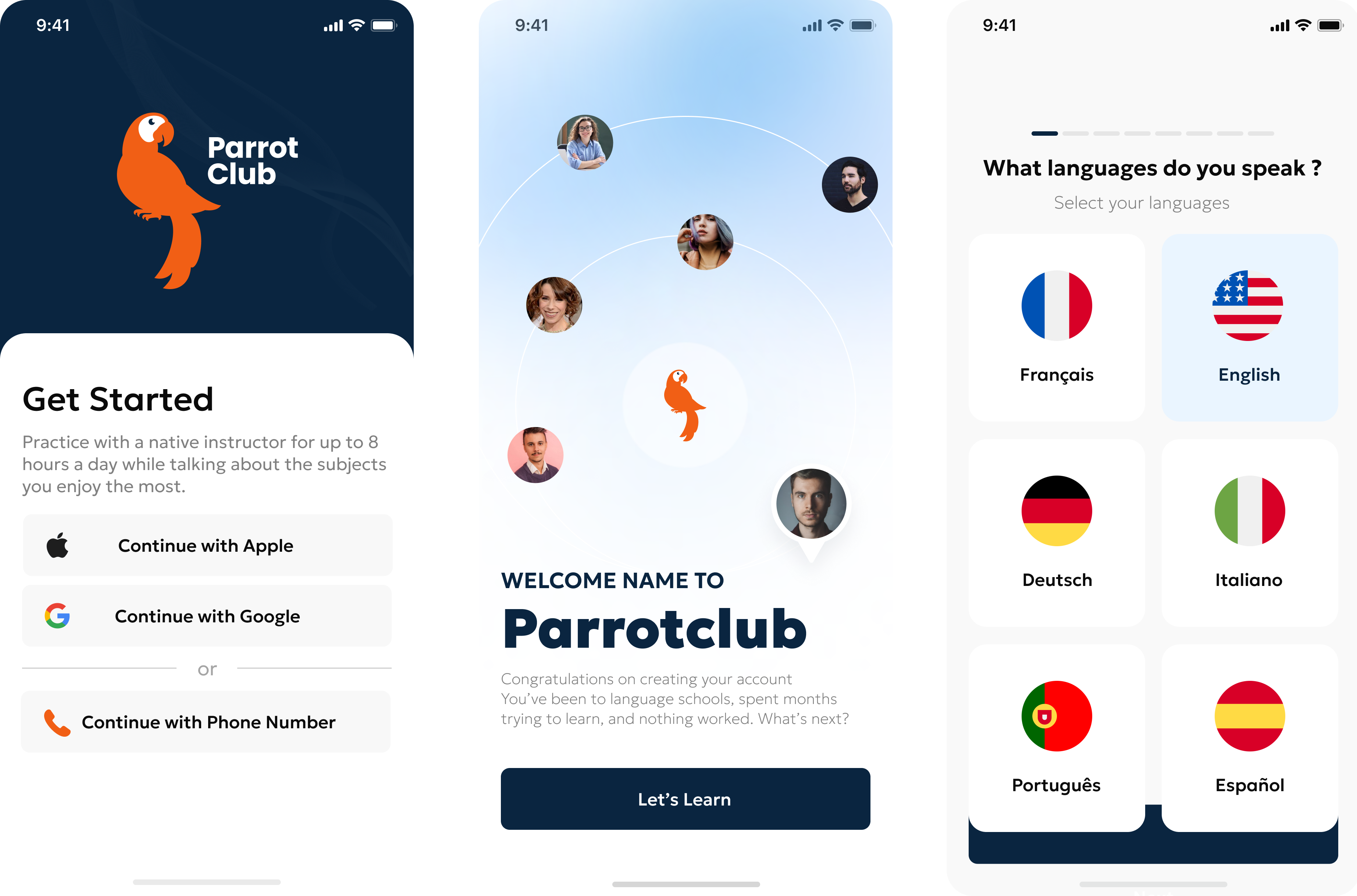 Parrot Club concept 2