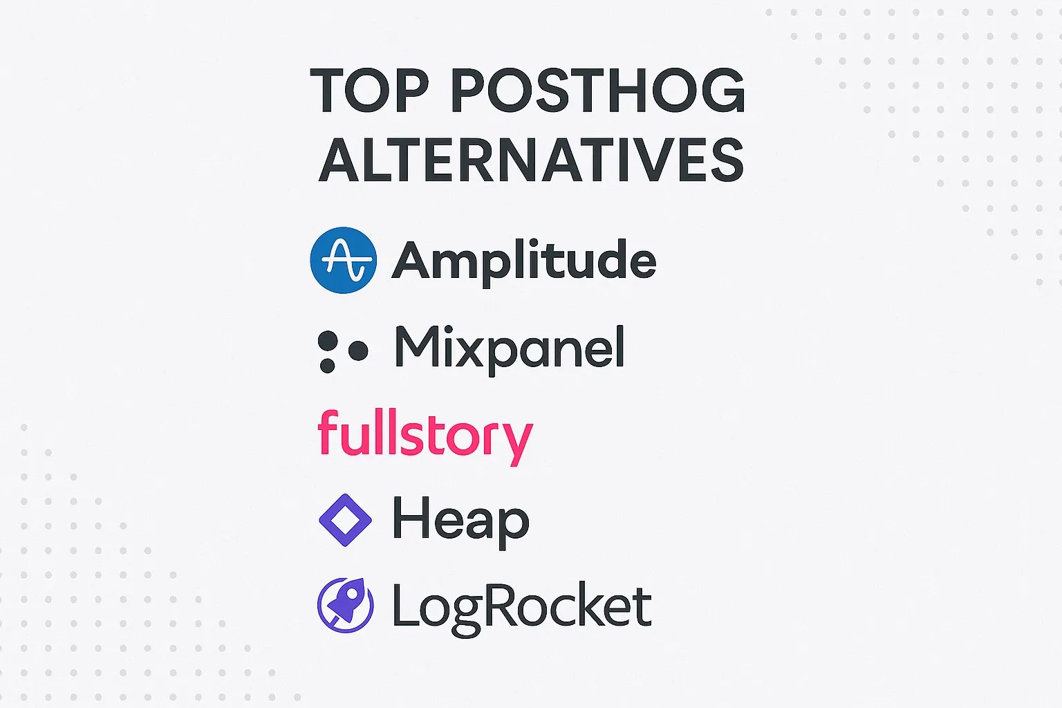 PostHog Competitors & Alternatives An In-Depth Comparison logo