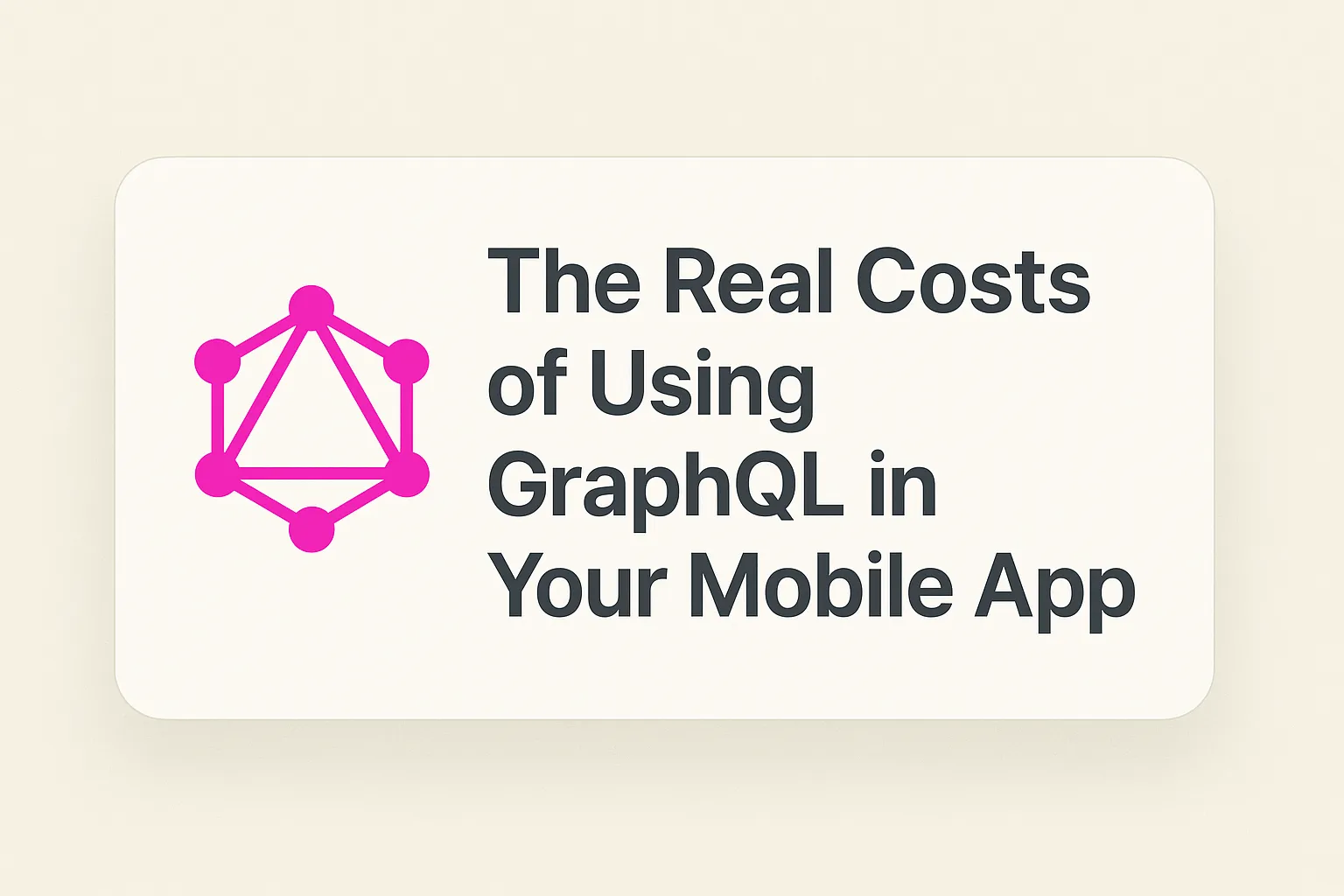 The True Cost of GraphQL - A Guide to Setup, Integration, and Maintenance logo