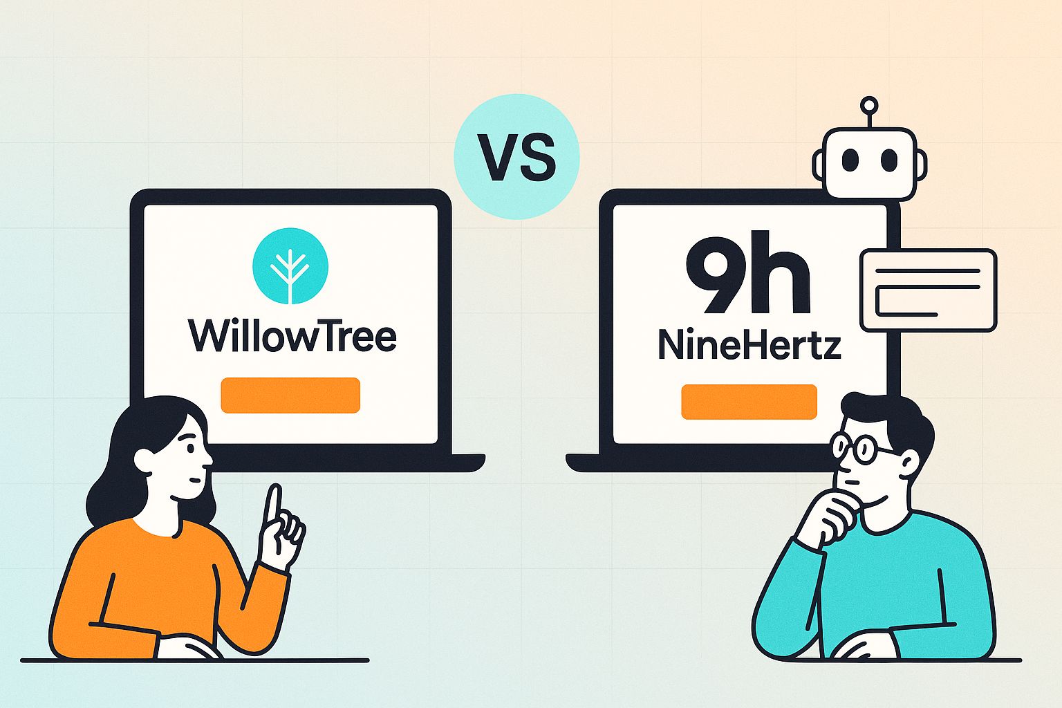 WillowTree vs NineHertz - A Comprehensive Guide to Choosing Your App Development Partner