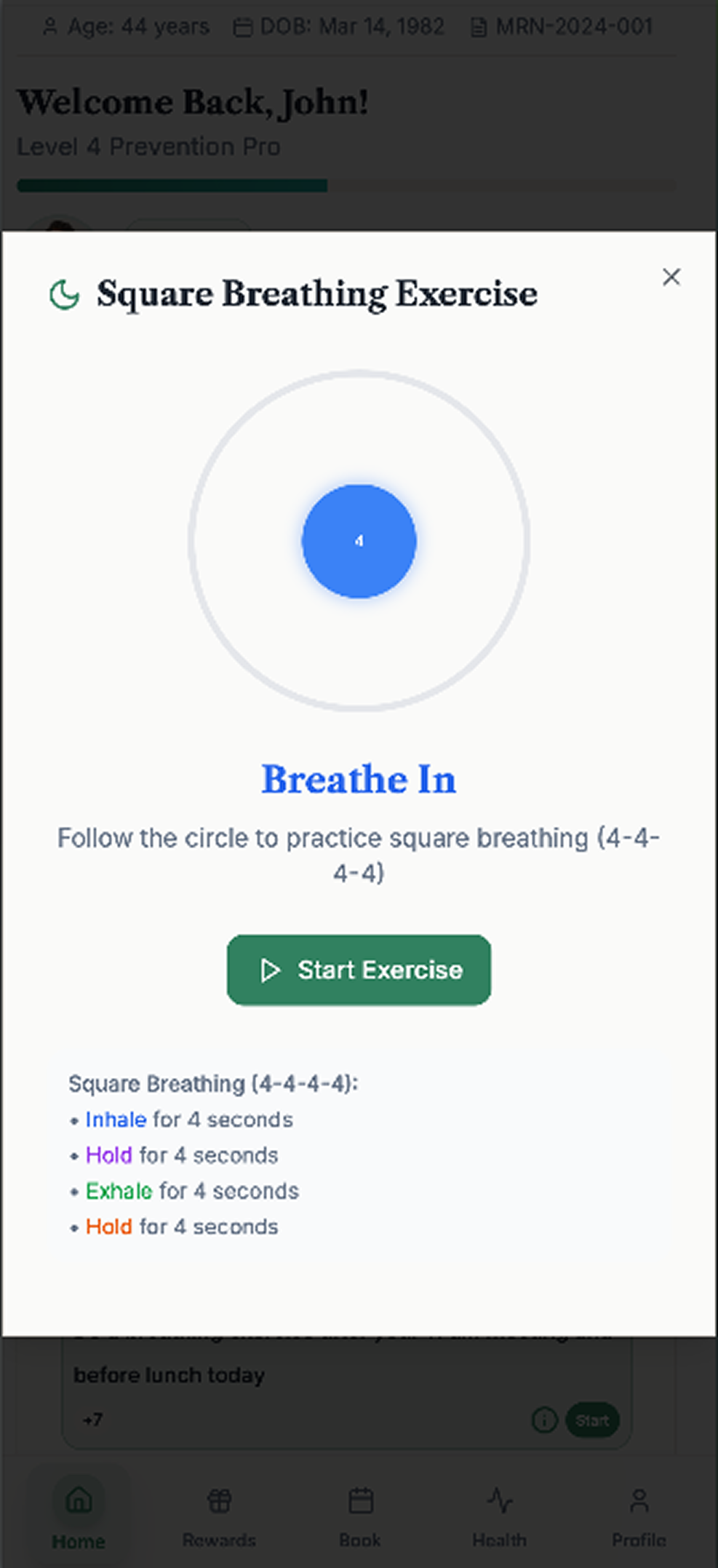 Breathing before redesign