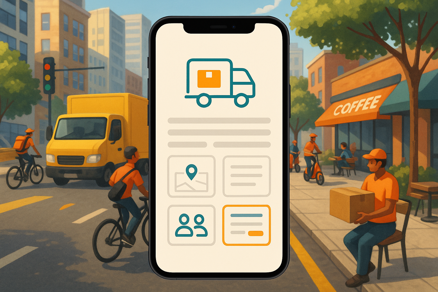 Courier Service App Development Company
