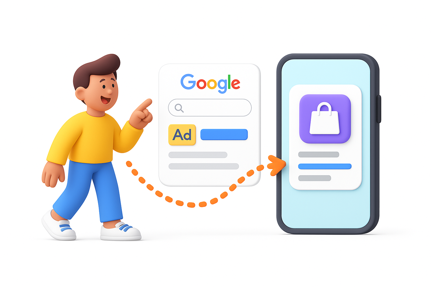 Google Ads performance visualization